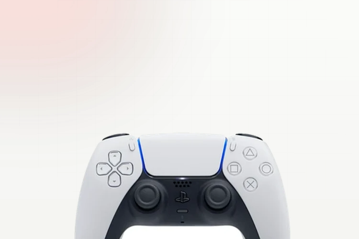 PS5 DualSense controller before a TMR stick-drift repair